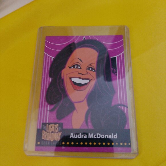2019 Edition of Lights of Broadway card - Audra McDonald - Picture 1 of 2